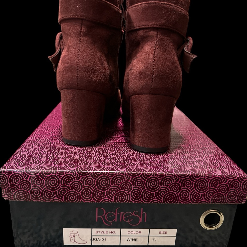 Suede Booties - Picture 3 of 5